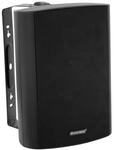 OMNITRONIC WP-6S ELA-Wandlautsprecher | 2-Wege-Lautsprecher mit Halterung, 100...