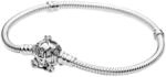 PANDORA Disney Cinderella K&uuml;rbiskutschen-Verschluss Armband in Sterling Silber mit