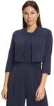 Vera Mont Damen Bolero-Jacke figurbetont 46, Night Sky