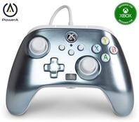 Verbesserter Kabelgebundener Controller von PowerA f&uuml;r Xbox Series X|S - Metallic