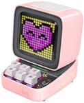 Divoom Ditoo Pixel Art LED Tragbarer Bluetooth Lautsprecher, 256 Programmierbares LED
