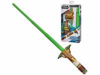Star Wars Lightsaber Forge Yoda ausfahrbares grünes Lichtschwert, anpassbares