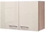 Flex-Well H&auml;ngeschrank Nepal - K&uuml;chenschrank - 2-t&uuml;rig - Breite 80 cm - Creme