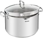 Edelstahl 18/10 Kochtopf Tefal Duetto+G7196455 28 cm Induktion 10 Liter