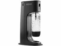 Aqvia Balance Wassersprudler inkl. BPA freier Flasche (Schwarz)