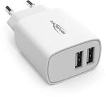 ANSMANN 2-Port USB Charger - USB Ladeger&auml;t mit intelligenter Ladesteuerung f&uuml;r