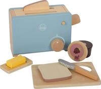 small foot Toaster-Set "tasty" aus Holz, Rollenspielzeug f&uuml;r Kinder, Zubeh&ouml;r f&uuml;r