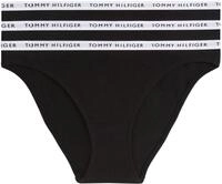 Tommy Hilfiger Damen Slips Unterw&auml;sche, Schwarz (Black/Black/Black), S