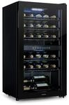 Klarstein Weink&uuml;hlschrank, 2 Zonen Getr&auml;nkek&uuml;hlschrank Klein, Freistehender