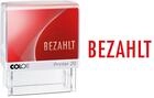 Colop 100669 Textstempel selbstf&auml;rbend: Bezahlt, rot