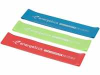 energetics Unisex – Erwachsene 1.0 Gymnastik-Band, Red/Green/Blue, One Size