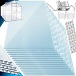 KESSER&reg; 14x Polycarbonat Hohlkammerstegplatten 4mm | 10,25m&sup2; Doppelstegplatte -