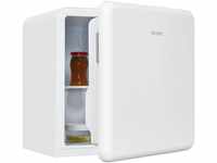 Exquisit Mini Kühlschrank CKB45-0-031F weiss | Kühlbox | 47 Liter Nutzinhalt 