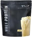 TNT Whey Protein Pulver - 1kg - Molkeprotein Konzentrat - Banane | Eiwei&szlig; Shake mit