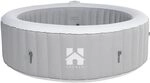 Home Deluxe - Outdoor Whirlpool - Splash - Farbe: Uni Grau - ⌀ 208 cm, H&ouml;he...
