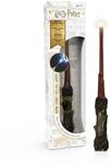 Harry Potter Zauberstab "Harry Potter" mit LED-Lumos-Spitze, Handbemalt aus Harz,