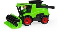 Lena 01626 - Truckies M&auml;hdrescher mit M&auml;hwerk, stabiles Bauernhof Fahrzeugset ca.