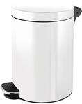 helit H2404005 - Silberionen-Tretabfallbeh&auml;lter, &bdquo;the knight, 3 Liter, wei&szlig;