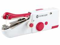 SINGER Stitch Sew Quick Mini Mechanical Sewing Machine AA Battery White