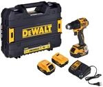 DEWALT Bohrschrauber XR 18 V kabellos, 3 Akkus 5 Ah DCD708P3T-QW Schwarz/Gelb