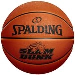 Spalding Unisex &ndash; Erwachsene Slam Dunk Ball, Orange, 7