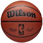 Wilson Basketball NBA Authentic Series, Indoor/Outdoor, Mischleder, Gr&ouml;&szlig;e: 7, Braun