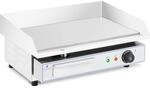 Royal Catering Gastro Grillplatte elektrisch 3000 W 50-300 &deg;C 550 x 350 mm