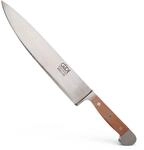 G&Uuml;DE Solingen - gro&szlig;es Kochmesser geschmiedet, 26 cm, Birnenholz, ALPHA BIRNE,