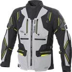 B&uuml;se Travel Pro Motorrad Textiljacke, hellgrau/schwarz, 56