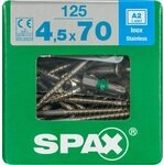 Spax-Schrauben T-A2 Stern mehr Inox 70 x 4,5 mm - 125 St&uuml;ck