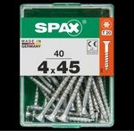 ABC SPAX T-Star Plus - Die Universalschraube | 4,0 x 45mm VE = 500 St&uuml;ck |...