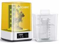 ANYCUBIC Wash & Cure 3 für LCD/DLP/SLA Resin 3D Drucker Modell, 2 in 1...