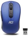 ACT Maus Kabellos Blau - 1600 DPI - 2.4Ghz USB Mini Dongle - Rechtsh&auml;nder &ndash;