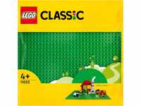 LEGO Classic Grüne Bauplatte, quadratische Grundplatte mit 32x32 Noppen als Basis