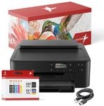 realink Bundle TS705a Drucker (OHNE Kopier- und Scanfunktion) mit 5er Set