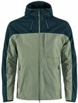 Fj&auml;llr&auml;ven Herren High Coast Wind Jacke, Patina Green/Navy, XL