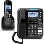 Amplicomms BigTel 1580 Combo DECT Gro&szlig;tasten Telefon, Anrufbeantworter,