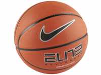 NIKE 9017/29 Elite All Court 8 Basketball Amber/Black/Metallic Sillv 7