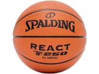 Spalding React TF-250 Ball 76803Z, Unisex basketballs, orange, 5 EU