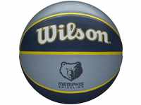 Wilson Basketball NBA TEAM TRIBUTE, MEMPHIS GRIZZLIES, Outdoor, Gummi, Größe: 7
