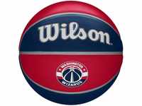 Wilson Basketball NBA TEAM TRIBUTE, WASHINGTON WIZARDS, Outdoor, Gummi, Größe: 7