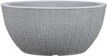 Scheurich Barceo Bowl 40, Pflanzschale/Blumentopf/Pflanzenschale, rund, Farbe: Stony
