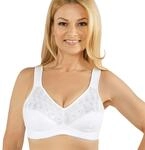Speidel Soft-BH Damen mit Batiststickerei am Obercup Entlastungstr&auml;ger, Verstellbar