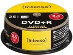Intenso 4311144 DVD+R Double Layer Rohlinge, 8,5GB, 8x Speed, 25er Spindel