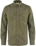 Fj&auml;llr&auml;ven Herren &Ouml;vik Travel LS Hemd, Green, XL