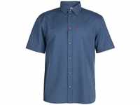 FJALLRAVEN 87038-520 Övik Lite Shirt SS M Shirt Men's Uncle Blue M