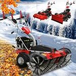 BRAST Kehrmaschine Benzin | Laubsammler Schneeschieber | XXL Premium |...