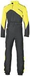 Held Monsun 2 1-Teiler Motorrad Regenkombi, schwarz/gelb, M