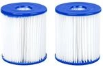 Bestway 58093 Filterkartuschen Gro&szlig;e I, Durchmesser 8 cm x H 9.0 cm 2er Set