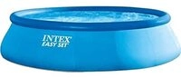 INTEX "Easy Set" Pool rund Aufstellpool inkl. 12V Filterpumpe Sicherheitsleiter,